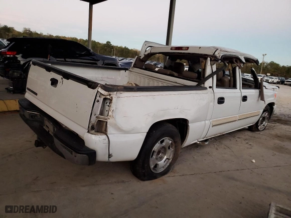 2006 Chevrolet Silverado 1500 LT3 with VIN 2GCEC13TX61190492, listed as a Copart auction lot 80458794 with 0 mi miles and Salvage Title. Bid and sale history available at carsss.com. Image 3.