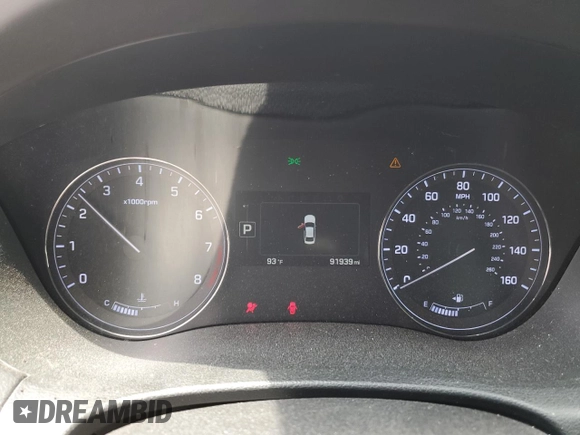 2017 Genesis G80 3.8L z VIN KMHGN4JE0HU209613, wystawiony jako Copart lot #59531725 z przebiegiem 91 939 mil mil oraz Szkoda całkowita • Salvage title. Historia ofert i sprzedaży dostępna na DreamBid. Obrazek 9.