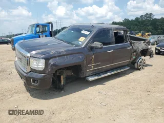 2015 GMC Sierra 2500HD Denali z VIN 1GT120E81FF156812, wystawiony jako Copart lot #68675824 z przebiegiem 246 362 mil mil oraz Szkoda całkowita • Salvage title. Historia ofert i sprzedaży dostępna na DreamBid. Obrazek 1.