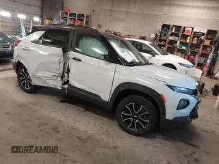 2021 Chevrolet TrailBlazer ACTIV with VIN KL79MSSL3MB163182, listed as a IAAI auction lot 41632021 with 45,506 mi miles and . Bid and sale history available at DreamBid. Image 1.