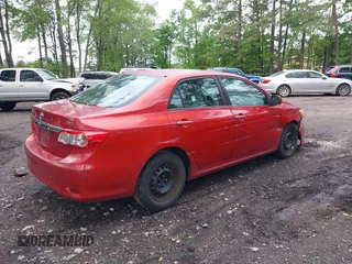 2011 Toyota Corolla L with VIN 2T1BU4EE3BC597999, listed as a IAAI auction lot 42192116 with 207,499 mi miles. Bid and sale history available at carsss.com. Image 4.