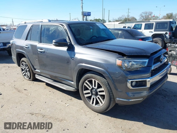 2016 Toyota 4Runner Limited with VIN JTEBU5JRXG5359713, listed as a IAAI auction lot 41756038 with 134,500 mi miles and . Bid and sale history available at DreamBid. Image 1.