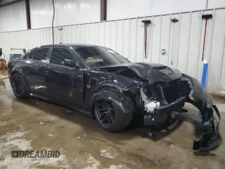 2021 Dodge Charger Scat Pack Widebody with VIN 2C3CDXGJ5MH619269, listed as a Copart auction lot 47597245 with 32,788 mi miles and Salvage Title. Bid and sale history available at carsss.com. Image 4.