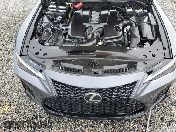 2023 Lexus IS with VIN JTHAP1D20P5002151, listed as a Copart auction lot 85615874 with 36,612 mi miles and Salvage Title. Bid and sale history available at carsss.com. Image 11.