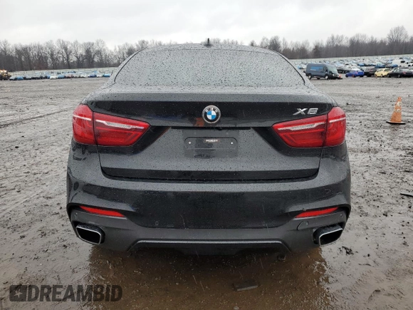 2019 BMW X6 xDrive35i with VIN 5UXKU2C56K0Z65348, listed as a Copart auction lot 40125783 with 48,719 mi miles. Bid and sale history available at carsss.com. Image 6.
