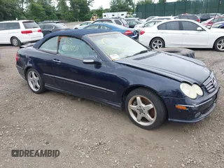 2004 Mercedes-Benz CLK 500 with VIN WDBTK75G54T022665, listed as a IAAI auction lot 42738049 with Not provided miles and . Bid and sale history available at DreamBid. Image 1.