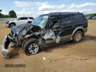 2001 Mitsubishi Montero Sport LS with VIN JA4MT31H01P030486, listed as a Copart auction lot 54819164 with 0 mi miles and Non Repairable. Bid and sale history available at carsss.com. Image 1.
