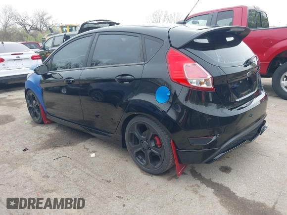 2016 Ford Fiesta ST with VIN 3FADP4GX0GM126881, listed as a IAAI auction lot 41968895 with 93,847 mi miles. Bid and sale history available at carsss.com. Image 3.