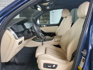 2021 BMW X5 xDrive40i with VIN 5UXCR6C0XM9G02456, listed as a Copart auction lot 63349365 with 21,086 mi miles and Clean title. Bid and sale history available at DreamBid. Image 7.