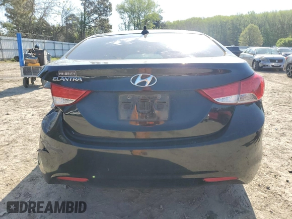 2013 Hyundai Elantra GLS с VIN 5NPDH4AE2DH234757, выставлен на аукционе Copart как лот 52202825 с пробегом 203 346 миль миль и Списание • Salvage title. История ставок и продаж доступна на DreamBid. Изображение 6.
