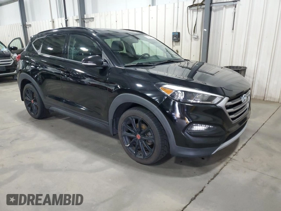 2017 Hyundai Tucson Sport with VIN KM8J3CA25HU534186, listed as a Copart auction lot 52207315 with 110,988 mi miles and Salvage Title. Bid and sale history available at DreamBid. Image 4.