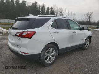 2021 Chevrolet Equinox Premier with VIN 3GNAXXEV8MS181822, listed as a Copart auction lot 84245104 with 24,642 mi miles and Non repairable. Bid and sale history available at DreamBid. Image 3.