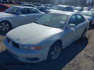 2003 Mitsubishi Galant ES with VIN 4A3AA46G63E182367, listed as a IAAI auction lot 41648494 with 999,999 mi miles. Bid and sale history available at carsss.com. Image 2.
