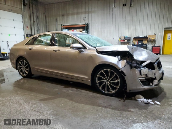 2019 Lincoln MKZ Reserve I with VIN 3LN6L5D97KR617014, listed as a Copart auction lot 47559175 with 146,414 mi miles and Salvage Title. Bid and sale history available at DreamBid. Image 4.