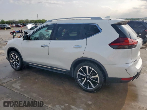 2019 Nissan Rogue SL with VIN 5N1AT2MT5KC829090, listed as a Copart auction lot 51213645 with 87,249 mi miles and Salvage Title. Bid and sale history available at DreamBid. Image 2.