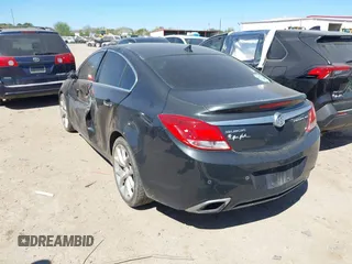 2012 Buick Regal GS with VIN 2G4GV5GV6C9212809, listed as a IAAI auction lot 41841118 with 157,557 mi miles. Bid and sale history available at carsss.com. Image 3.