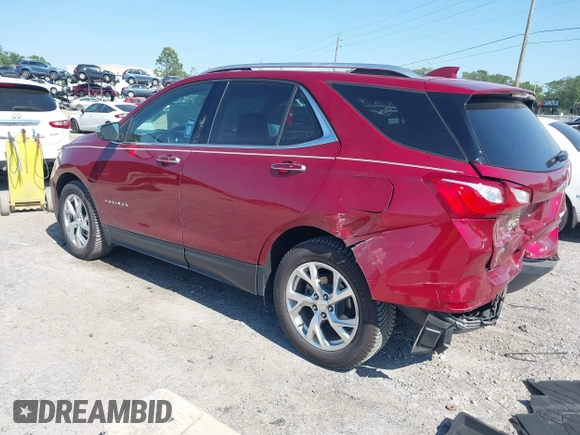 2018 Chevrolet Equinox Premier with VIN 3GNAXMEV1JL332293, listed as a IAAI auction lot 41994696 with 36,910 mi miles. Bid and sale history available at carsss.com. Image 3.
