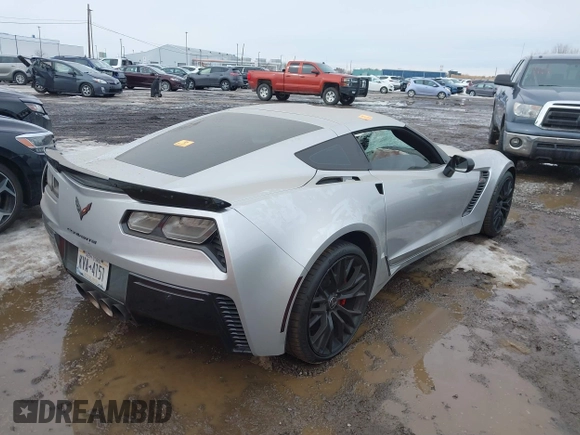 2016 Chevrolet Corvette Z06 2LZ with VIN 1G1YS2D65G5602874, listed as a IAAI auction lot 41577505 with 61,337 mi miles. Bid and sale history available at carsss.com. Image 4.
