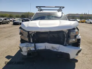 2020 Chevrolet Silverado 1500 Custom with VIN 1GCRWBEF1LZ102082, listed as a Copart auction lot 73054144 with 63,443 mi miles and Salvage Title. Bid and sale history available at carsss.com. Image 5.