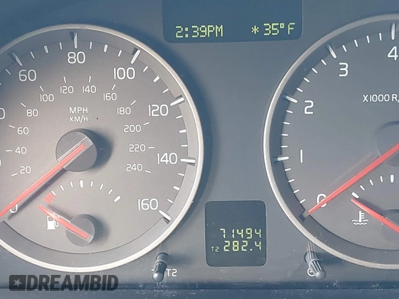 2007 Volvo S40 2.5L Turbo with VIN YV1MH682872286398, listed as a IAAI auction lot 41585184 with 71,494 mi miles. Bid and sale history available at carsss.com. Image 15.