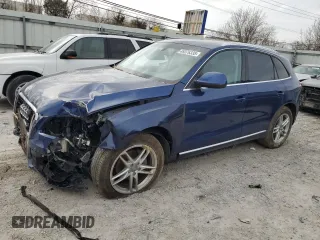 2014 Audi Q5 Premium Plus with VIN WA1LFAFPXEA130434, listed as a Copart auction lot 49376335 with 71,520 mi miles and Salvage Title. Bid and sale history available at carsss.com. Image 1.