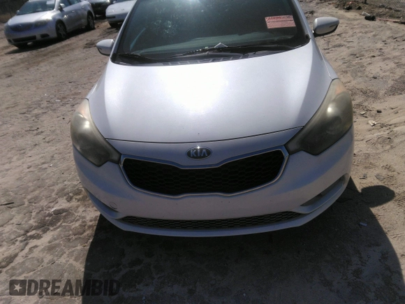 2014 Kia Forte EX with VIN KNAFX4A83E5200718, listed as a IAAI auction lot 41998203 with 141,599 mi miles. Bid and sale history available at carsss.com. Image 6.
