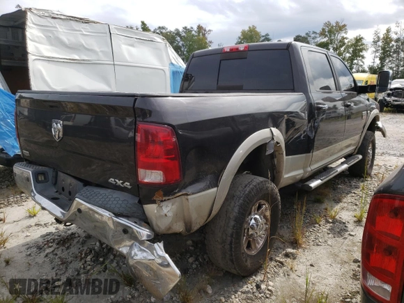 2010 Dodge Ram 2500 SLT with VIN 3D7UT2CL6AG118163, listed as a Copart auction lot 66914594 with 308,436 mi miles and Salvage Title. Bid and sale history available at carsss.com. Image 3.