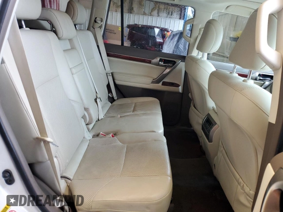 2013 Lexus GX 460 with VIN JTJBM7FX2D5063942, listed as a Copart auction lot 58552035 with Not provided miles and Salvage title. Bid and sale history available at DreamBid. Image 11.