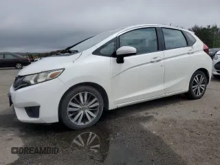 2015 Honda Fit EX-L with VIN 3HGGK5H83FM775223, listed as a Copart auction lot 63779045 with Not provided miles and Salvage title. Bid and sale history available at DreamBid. Image 1.