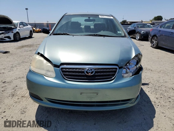 2006 Toyota Corolla CE with VIN 1NXBR30E86Z689536, listed as a Copart auction lot 60417495 with 160,520 mi miles and Salvage title. Bid and sale history available at DreamBid. Image 5.