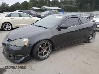 2002 Acura RSX Type S with VIN JH4DC53062C025583, listed as a Copart auction lot 80973534 with 207,624 mi miles and Salvage Title. Bid and sale history available at carsss.com. Image 1.