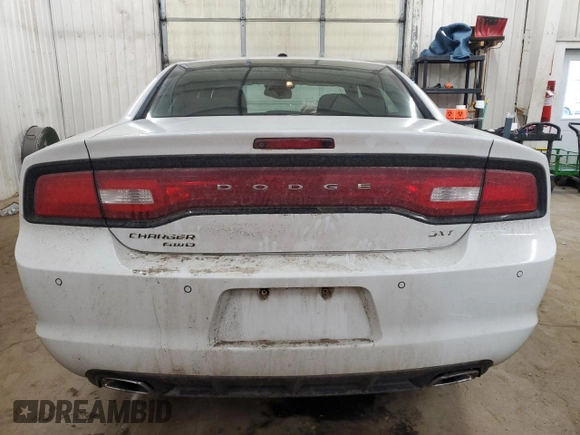 2014 Dodge Charger SXT with VIN 2C3CDXJG1EH156559, listed as a Copart auction lot 49011325 with 159,054 mi miles and Salvage Title. Bid and sale history available at carsss.com. Image 6.
