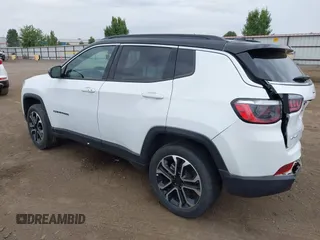 2023 Jeep Compass Limited с VIN 3C4NJDCNXPT569145, выставлен на аукционе IAAI как лот 42781504 с пробегом 39 954 миль миль и . История ставок и продаж доступна на DreamBid. Изображение 3.