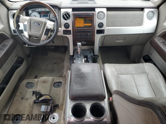 2009 Ford F-150 XL with VIN 1FTPW14V39FA46411, listed as a Copart auction lot 60041665 with 267,792 mi miles and Salvage title. Bid and sale history available at DreamBid. Image 8.