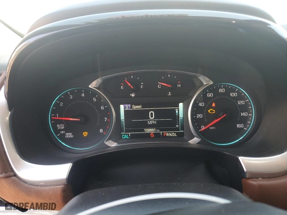 2018 Chevrolet Traverse High Country with VIN 1GNEVKKW9JJ282680, listed as a Copart auction lot 47005675 with 102,651 mi miles and Salvage Title. Bid and sale history available at carsss.com. Image 9.