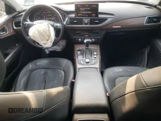 2014 Audi A7 3.0 Premium Plus with VIN WAUWGAFC4EN163660, listed as a Copart auction lot 61225484 with 105,582 mi miles and Salvage Title. Bid and sale history available at carsss.com. Image 8.