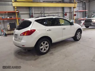 2010 Nissan Murano LE with VIN JN8AZ1MWXAW116176, listed as a IAAI auction lot 41848071 with 163,446 mi miles. Bid and sale history available at carsss.com. Image 4.