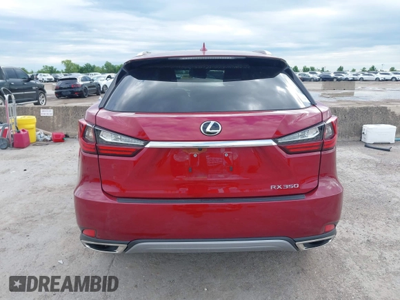2022 Lexus RX 350 with VIN 2T2HZMAA0NC256932, listed as a IAAI auction lot 42179918 with 24,790 mi miles and . Bid and sale history available at DreamBid. Image 16.
