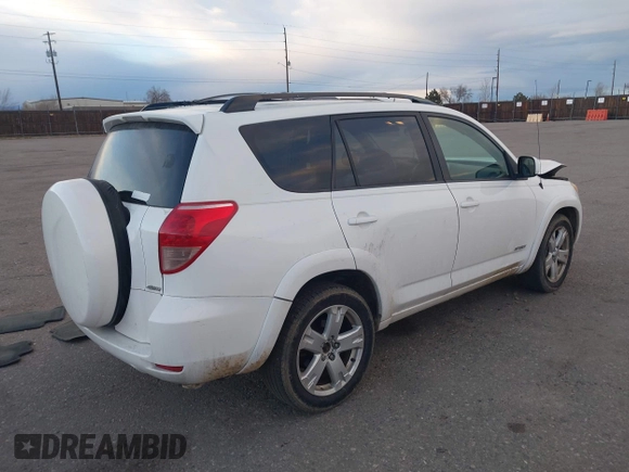 2006 Toyota RAV4 Sport with VIN JTMBK32VX66005712, listed as a IAAI auction lot 41025837 with 220,861 mi miles. Bid and sale history available at carsss.com. Image 4.