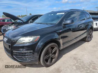 2015 Audi Q7 3.0T S line Prestige with VIN WA1DGBFE1FD011144, listed as a Copart auction lot 76687244 with 70,709 mi miles and Non Repairable. Bid and sale history available at carsss.com. Image 1.