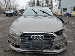 2015 Audi A6 Premium Plus with VIN WAUFGAFC4FN011105, listed as a Copart auction lot 54361885 with 124,181 mi miles and Salvage title. Bid and sale history available at DreamBid. Image 5.