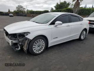 2016 Ford Fusion SE Hybrid with VIN 3FA6P0LU7GR260819, listed as a Copart auction lot 52969335 with 158,396 mi miles and Salvage Title. Bid and sale history available at carsss.com. Image 1.