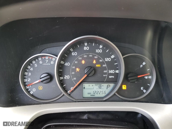 2016 Toyota RAV4 LE with VIN 2T3ZFREV5GW295164, listed as a Copart auction lot 82806054 with 122,256 mi miles and Salvage Title. Bid and sale history available at carsss.com. Image 9.
