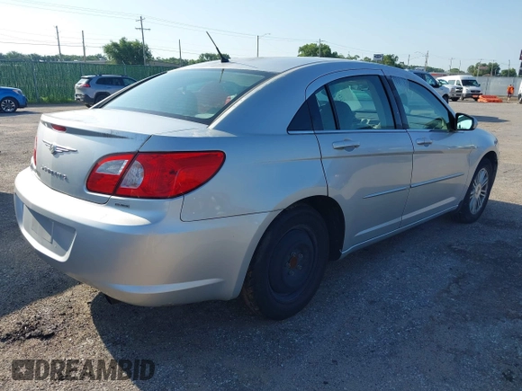 2008 Chrysler Sebring Touring with VIN 1C3LC56R48N205590, listed as a IAAI auction lot 42753471 with 111,140 mi miles and . Bid and sale history available at DreamBid. Image 4.