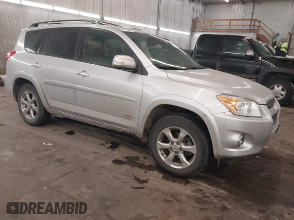 2010 Toyota RAV4 Ltd with VIN JTMDK4DV6A5085133, listed as a IAAI auction lot 41602915 with 160,749 mi miles. Bid and sale history available at carsss.com. Image 1.