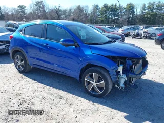 2021 Honda HR-V EX with VIN 3CZRU6H56MM733617, listed as a IAAI auction lot 41793211 with 53,327 mi miles. Bid and sale history available at carsss.com. Image 1.