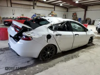 2015 Dodge Dart SXT with VIN 1C3CDFBB3FD406668, listed as a Copart auction lot 45358335 with 101,468 mi miles and Salvage Title. Bid and sale history available at carsss.com. Image 3.