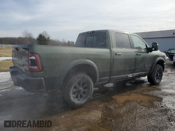 2024 Ram 2500 Rebel with VIN 3C6UR5EJ5RG172160, listed as a Copart auction lot 44560095 with 410 mi miles and Salvage Title. Bid and sale history available at carsss.com. Image 3.