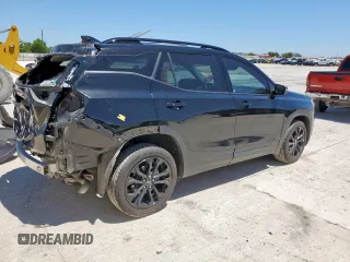 2022 GMC Terrain SLT with VIN 3GKALPEVXNL280050, listed as a Copart auction lot 57501625 with 61,113 mi miles and Salvage title. Bid and sale history available at DreamBid. Image 3.