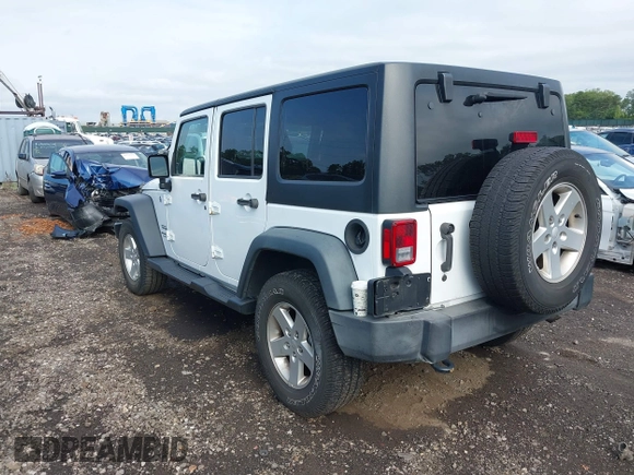 2016 Jeep Wrangler Unlimited Sport z VIN 1C4HJWDG7GL166003, wystawiony jako IAAI lot #42549551 z przebiegiem 96 760 mil mil oraz . Historia ofert i sprzedaży dostępna na DreamBid. Obrazek 3.